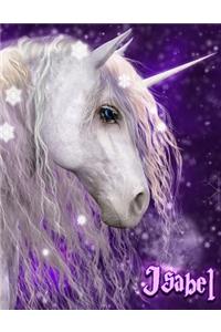 Isabel: Personalized Notebook, Journal, Diary, 105 Lined Pages, Large Size Book 8 1/2