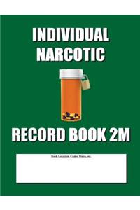 Individual Narcotic Record Book 2M