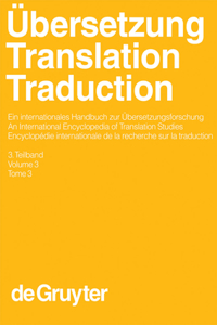Übersetzung - Translation - Traduction. 3. Teilband