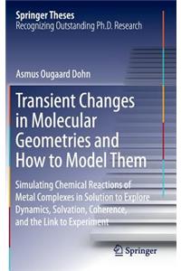 Transient Changes in Molecular Geometries and How to Model Them