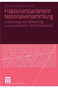 Fraktionenparlament Nationalversammlung