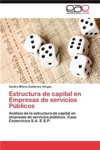 Estructura de Capital En Empresas de Servicios Publicos