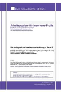 erfolgreiche Insolvenzanfechtung - Band 2