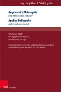 Angewandte Philosophie. Eine internationale Zeitschrift / Applied Philosophy. An International Journal