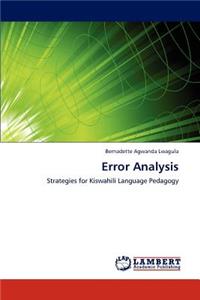 Error Analysis