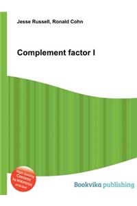 Complement Factor I