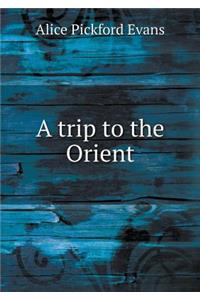 A Trip to the Orient