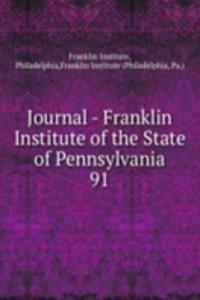 Journal - Franklin Institute of the State of Pennsylvania