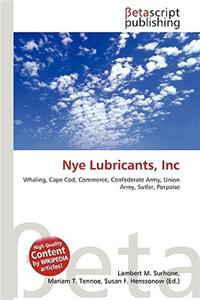 Nye Lubricants, Inc