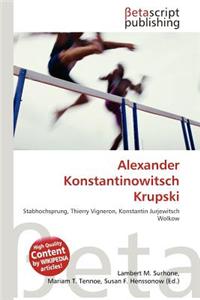 Alexander Konstantinowitsch Krupski