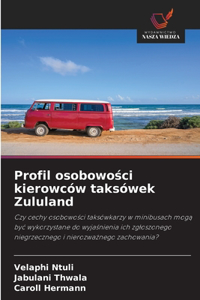 Profil osobowości kierowców taksówek Zululand