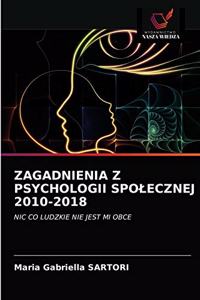 Zagadnienia Z Psychologii Spolecznej 2010-2018