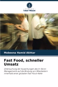 Fast Food, schneller Umsatz