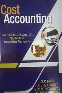 Cost Accounting B.Com & B.Com CA Bharathiar Uni.