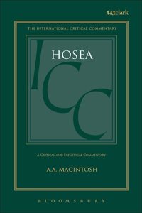 Hosea (ICC) (International Critical Commentary)