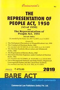 The Pepresntation of People Act, 1950 (Act of 1950) (2019 Edition)