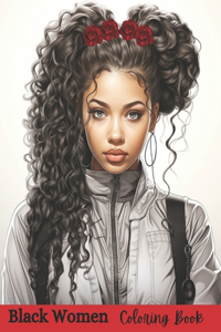 Black Women Cooring Book