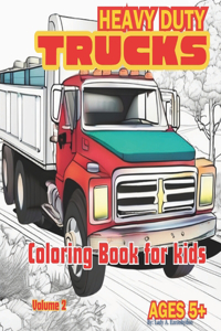 Truck Coloring Book