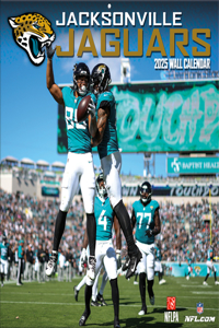 Jacksonville Jaguars 2025 12x12 Team Wall Calendar