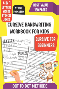Cursive Handwriting Workbook for Kids