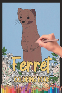 Ferret Coloring Book