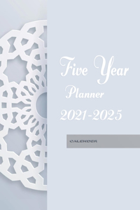 Five Year Planner 2021-2025