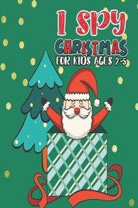 I Spy Christmas Book For Kids Ages 2-5