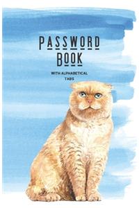 Password Book With Alphabetical Tabs