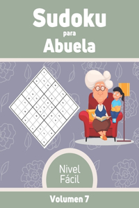 Sudoku para Abuela Nivel Fácil Volumen 7