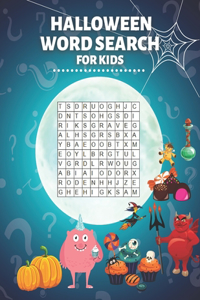 Halloween Word Search for Kids