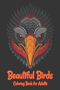 Beautiful Birds Coloring Book for Adults