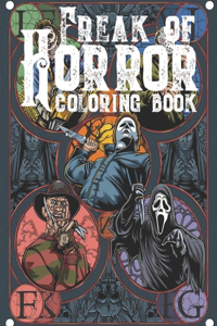 Freak Of Horror Coloring Book