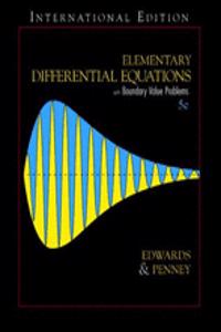 Elementary Diffential Equations with Boundary Value Problems