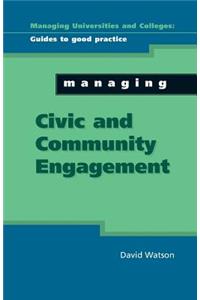 Managing Civic and Community Engagement