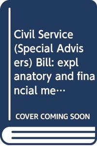 Civil Service (Special Advisors) Bill