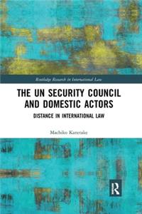 The UN Security Council and Domestic Actors