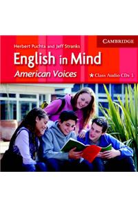 English in Mind 1 Class Audio CDs American Voices Edition: American Voices