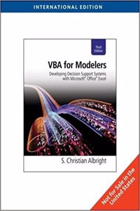 VBA for Modelers