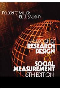 Handbook of Research Design and Social Measurement