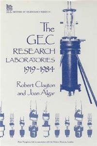 The GEC Research Laboratories 1919-1984