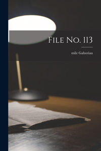 File No. 113