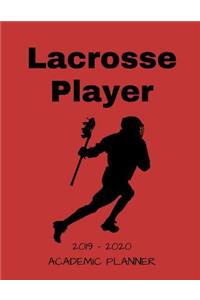 Lacrosse Player 2019 - 2020 Academic Planner
