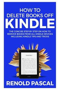 How to delete books off Kindle