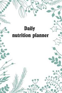 Daily nutrition planner