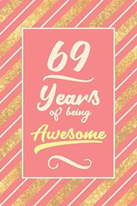 69th Birthday Journal