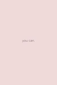 You can.