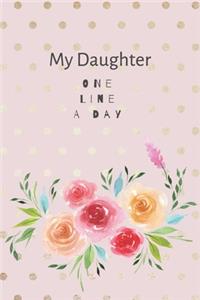 My Daughter One Line A Day