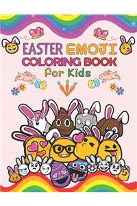 Easter Emoji Coloring Book for Kids