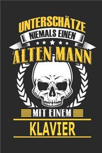 Unterschätze Niemals Einen Alten Mann Mit Einem Klavier