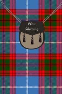 Clan Skirving Tartan Journal/Notebook